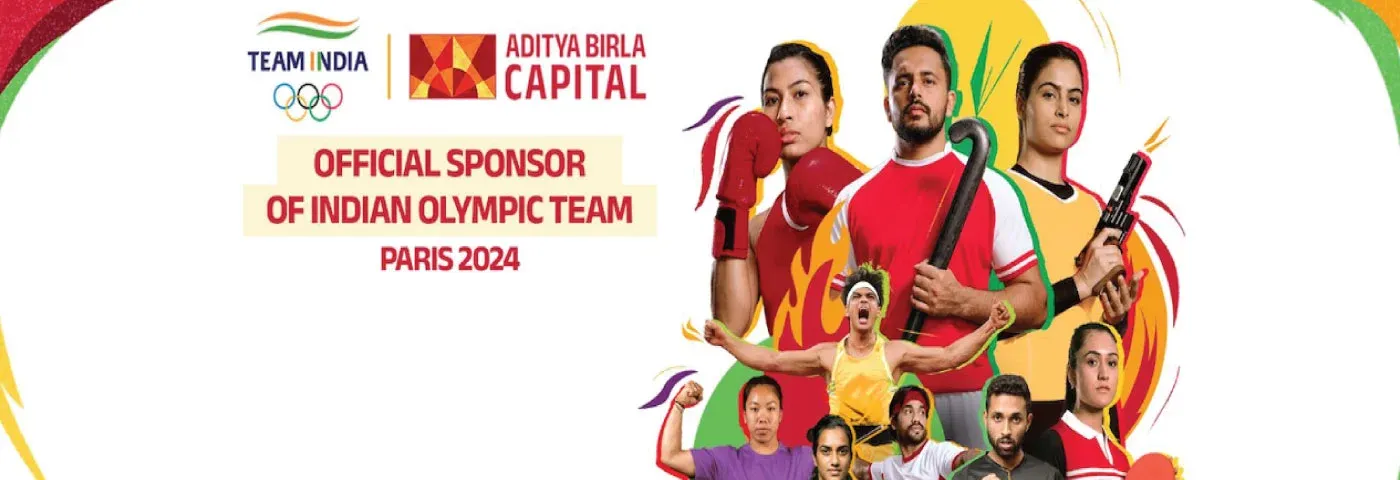 Official sponsor of indian olympic tem paris 2024